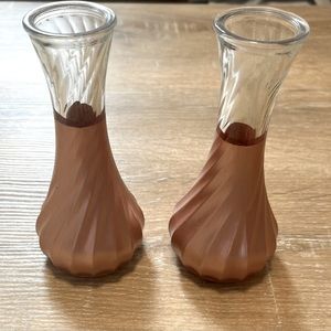 Rose Gold Flower Vase (2-pack)